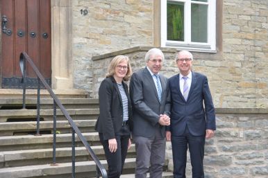 Parlamentarischer Staatssekretär im Ministerium für Kultur und Wissenschaft des Landes NRW, Klaus Kaiser, zu Gast am Freitag, 3. Mai in der Wewelsburg